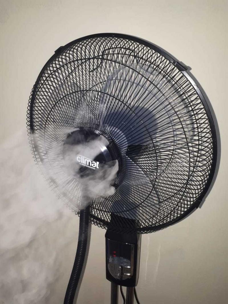 Ventilador com água climatizador