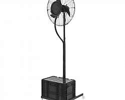 Ventilador climatizador de ar