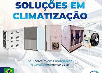 Central de ar condicionado industrial