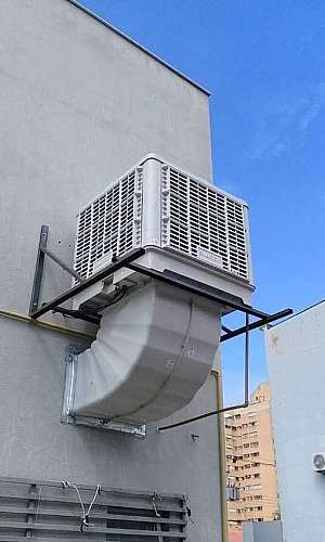 climatizador evaporativo de parede