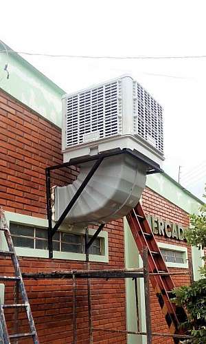 climatizador evaporativo para comercio
