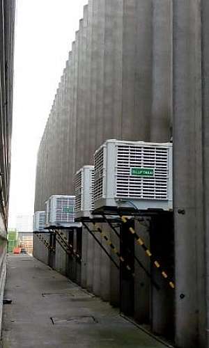 climatizador industrial de parede