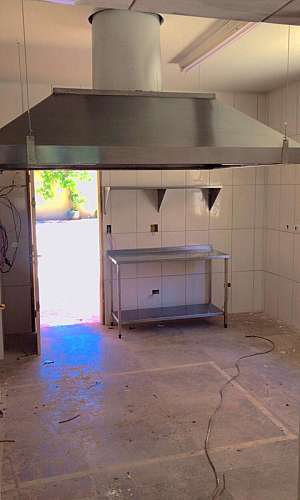 Coifa em aco inox industrial Coifa em aco inox industrial