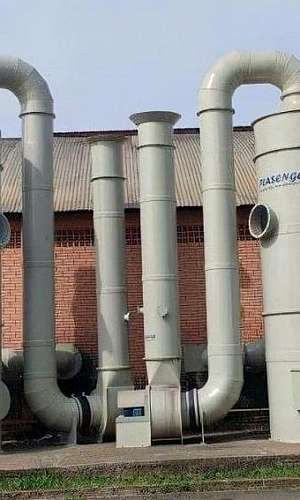 fábrica de lavador de gases