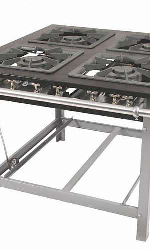 Fogão industrial 4 bocas Fogão industrial 4 bocas