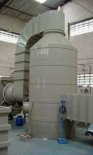 lavador de gases para capela