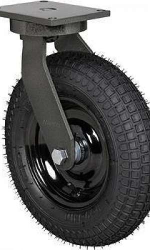 Rodízio fixo e giratório Rodízio fixo e giratório