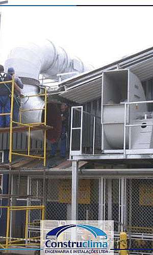 Sistema de exaustão industrial Sistema de exaustão industrial