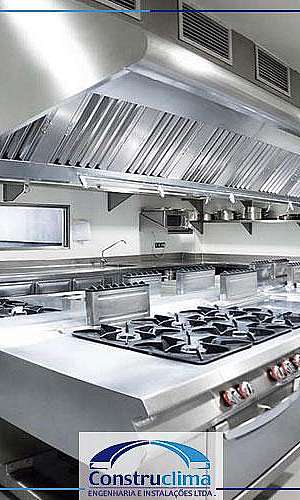 Sistema de Exaustão para Cozinha Industrial Sistema de Exaustão para Cozinha Industrial
