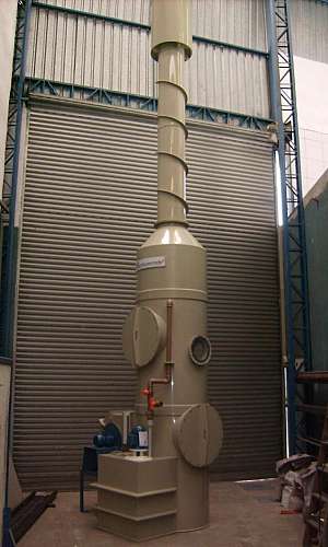 Sistema de lavagem de gases Sistema de lavagem de gases
